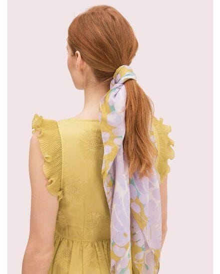 Fashion 4 - monstera grove square scarf