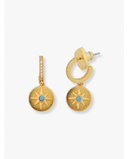 Fashion 4 - my medallion pavé huggies