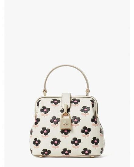 Fashion 4 - remedy block print floral small top-handle bag