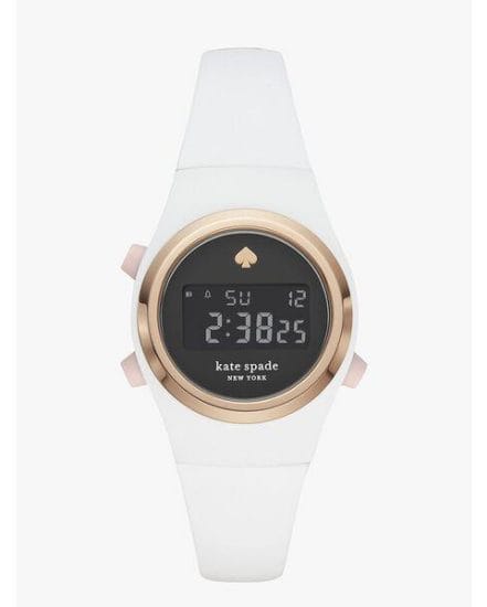 Fashion 4 - rumsey white silicone digital watch