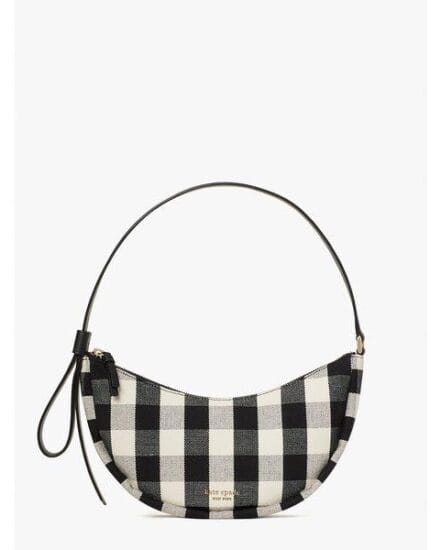 Fashion 4 - smile gingham small shoulder bag