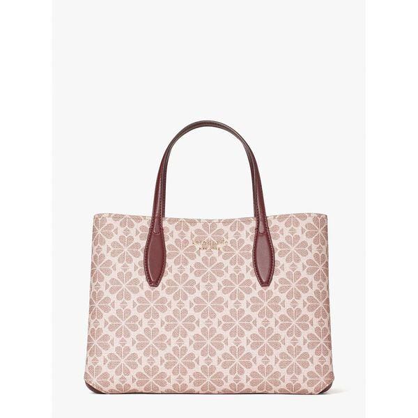 Fashion 4 - spade flower coated canvas all day medium satchel