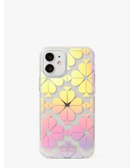 Fashion 4 - spade flower iridescent iphone 12 mini case