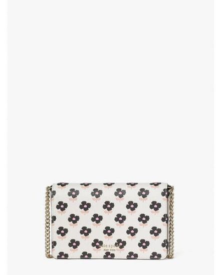 Fashion 4 - spencer block print floral chain wallet