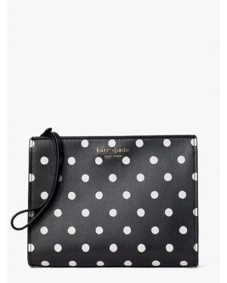 Fashion 4 - spencer sunshine dot gusseted wristlet