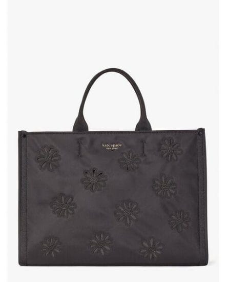 Fashion 4 - the little better sam embroidered nylon large tote