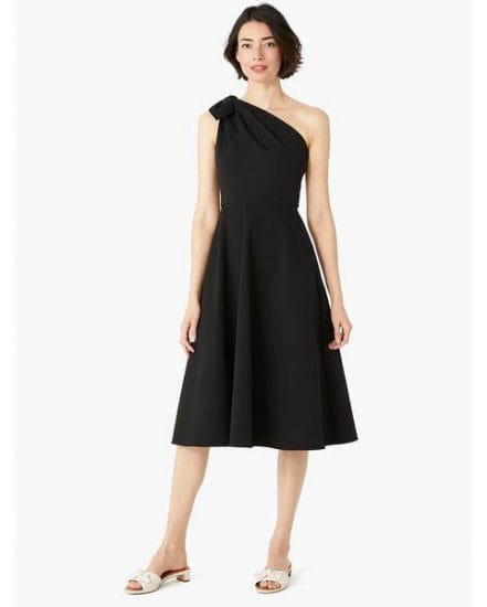 Fashion 4 - twill one-shoulder dress