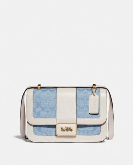 Fashion 4 Coach Alie Shoulder Bag In Signature Chambray