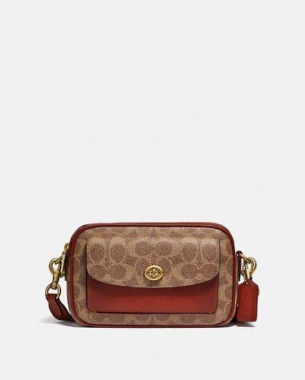 Fashion 4 Coach Willow Camera Bag In Signature Canvas