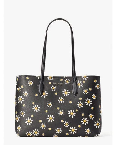 Fashion 4 - all day daisy dots large tote