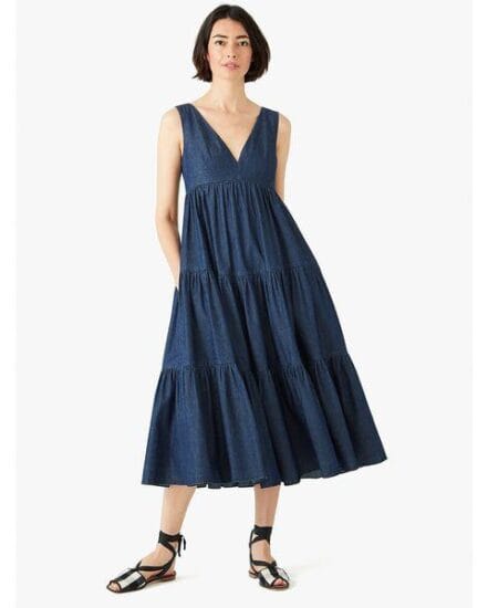 Fashion 4 - chambray vineyard midi dress