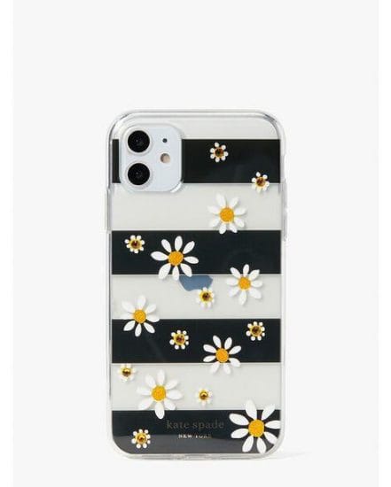 Fashion 4 - jeweled daisy dots iphone 11 case
