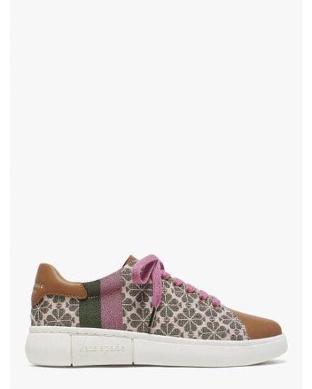 Fashion 4 - keswick spade flower jacquard sneakers