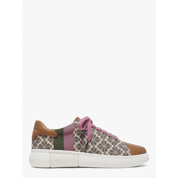 Fashion 4 - keswick spade flower jacquard sneakers