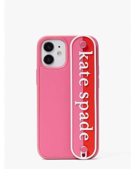 Fashion 4 - logo strap iphone 12 mini case