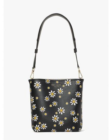Fashion 4 - river daisy dots medium bucket bag