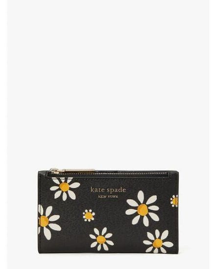 Fashion 4 - spencer daisy dots small slim bifold wallet