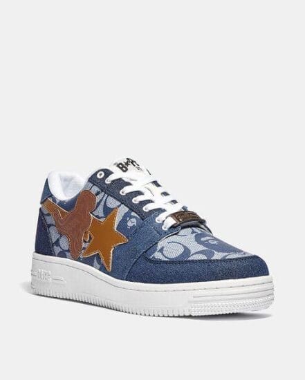 Fashion 4 Coach BAPE x Coach Bapesta Sneaker