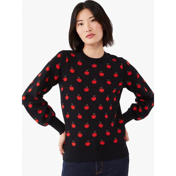 Fashion 4 - apple toss jacquard sweater