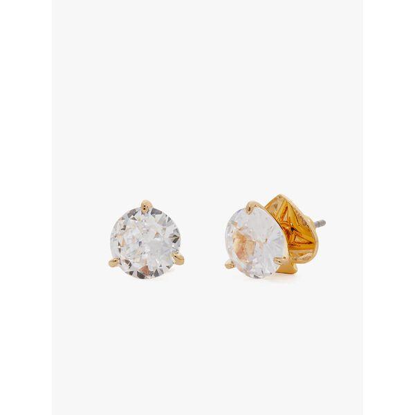 Fashion 4 - brilliant statements mini tri-prong studs