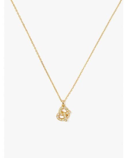 Fashion 4 - dashing beauty pretzel pendant