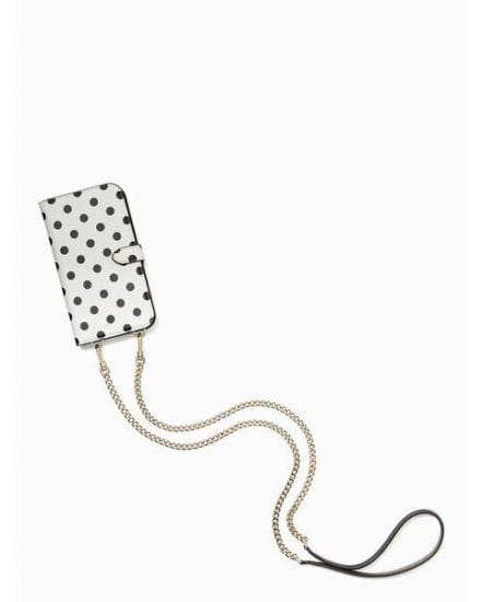Fashion 4 - dot magnetic folio 12/12 pro iphone case on crossbody chain