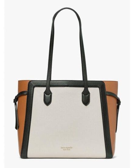 Fashion 4 - knott colorblocked large tote