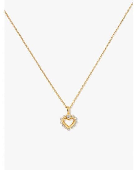 Fashion 4 - shining spade pearl mini pendant