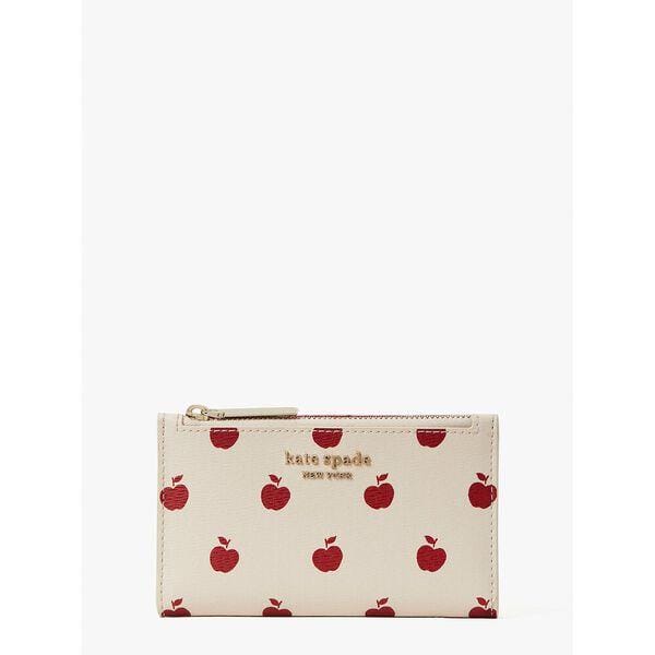 Fashion 4 - spencer apple toss small slim bifold wallet