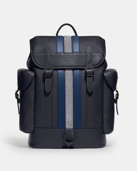 Fashion 4 Coach Hitch Backpack With Varsity Stripe