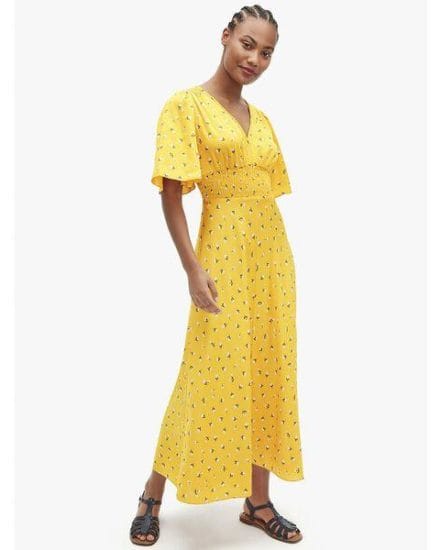 Fashion 4 - dainty bloom satin dress