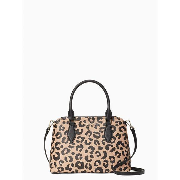 Fashion 4 - darcy graphic leopard small satchel