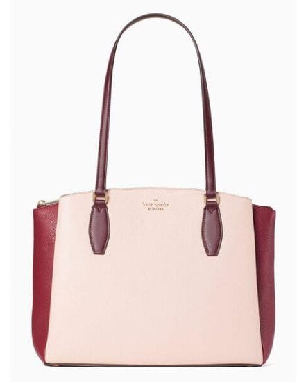 Fashion 4 - monet colorblock large triple compartment tote