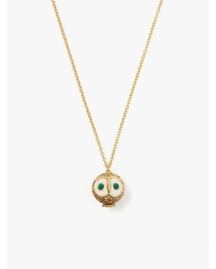 Fashion 4 - night bird pavé mini pendant