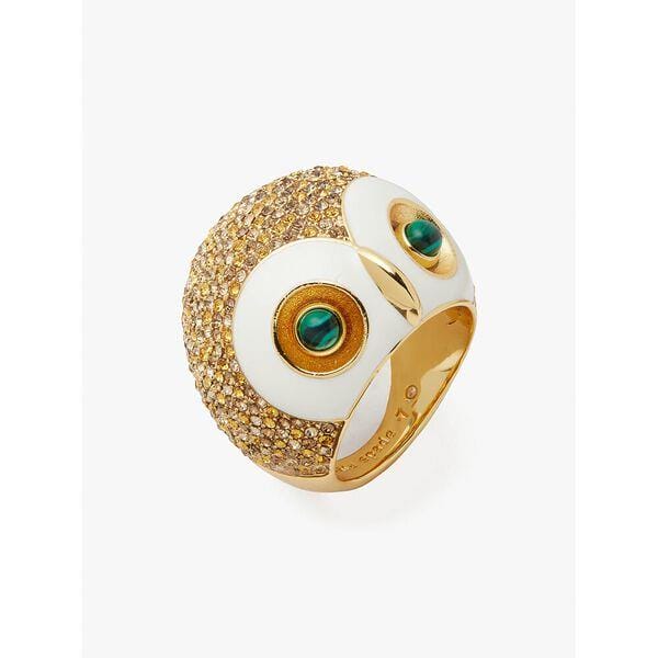 Fashion 4 - night bird pavé ring