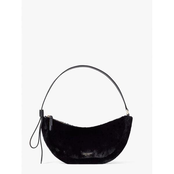 Fashion 4 - smile faux-fur small shoulder bag