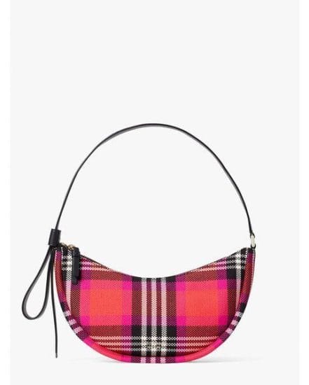 Fashion 4 - smile foliage plaid small shoulder bag