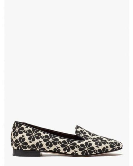 Fashion 4 - spade flower jacquard lounge loafers