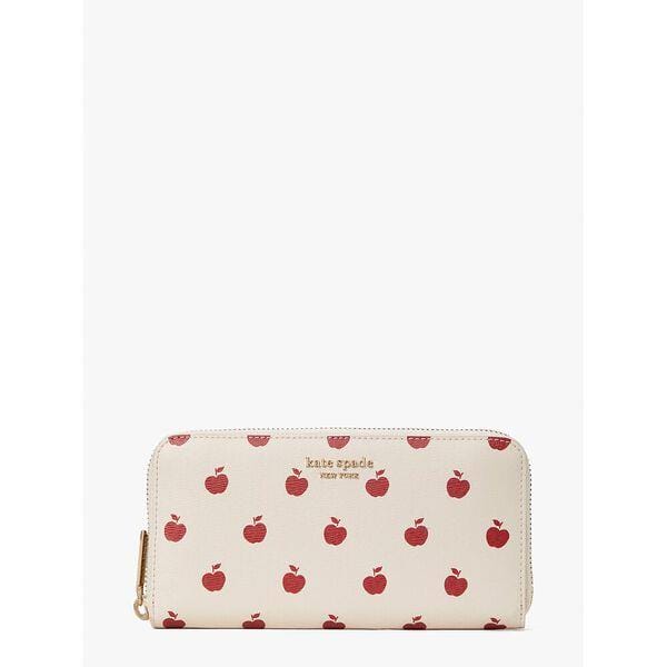 Fashion 4 - spencer apple toss zip-around continental wallet