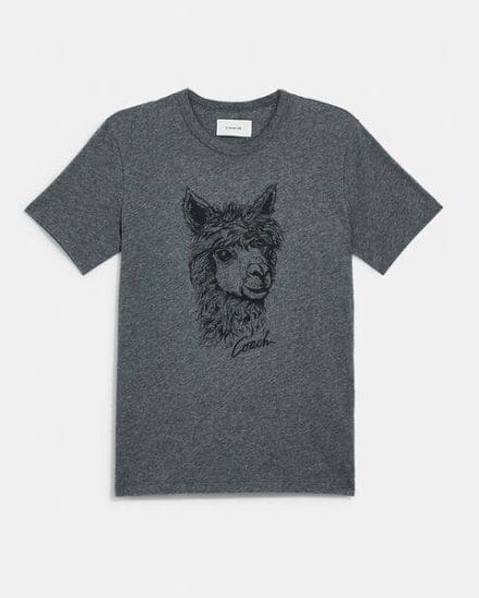 Fashion 4 Coach Alpaca Graphic T-Shirt