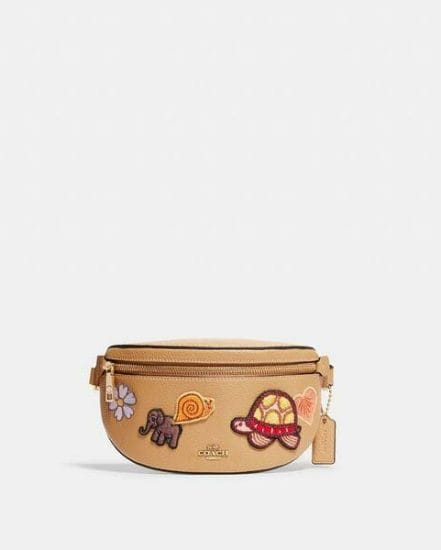 Fashion 4 Coach Bethany Belt Bag With Creature Patches