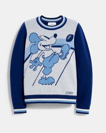 Fashion 4 Coach Disney X Coach Mickey Mouse Jacquard Sweater