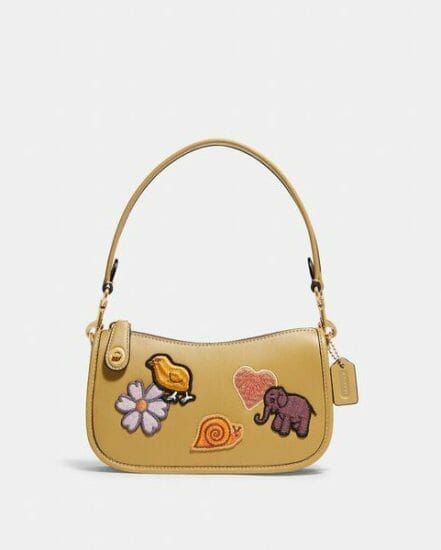 Fashion 4 Coach Swinger 20 With Creature Patches