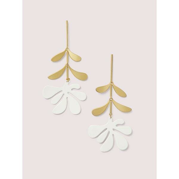 Fashion 4 - botanical garden linear earrings