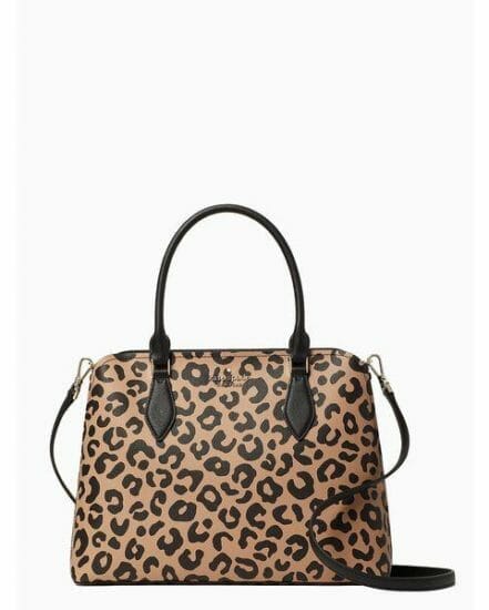 Fashion 4 - darcy graphic leopard large satchel