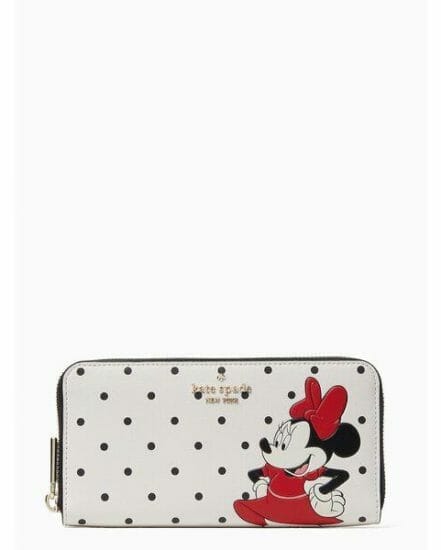 Fashion 4 - disney x kate spade new york minnie large continental wallet