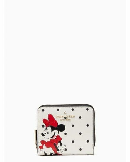 Fashion 4 - disney x kate spade new york minnie zip around wallet