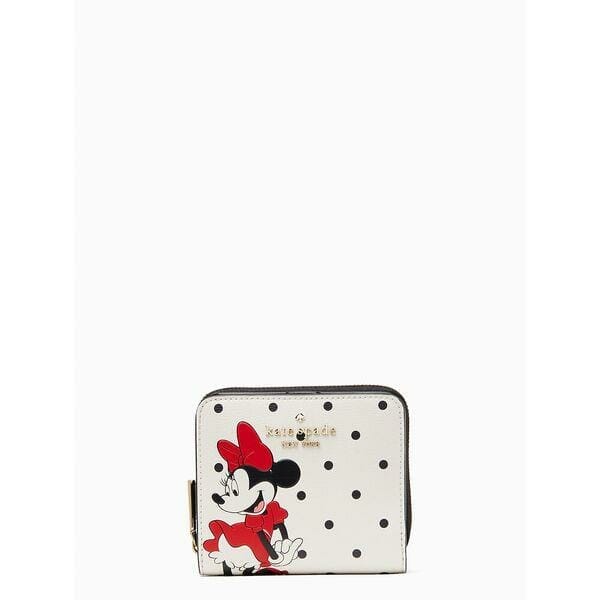 Fashion 4 - disney x kate spade new york minnie zip around wallet