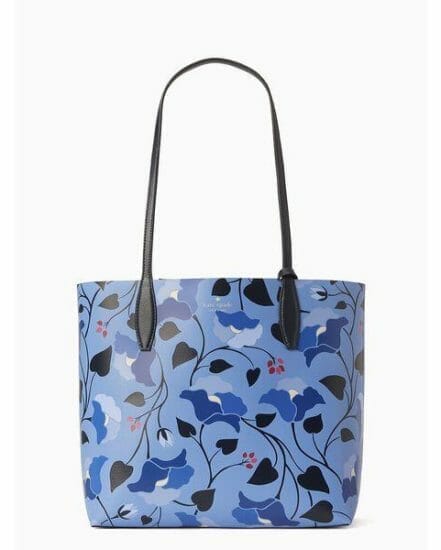 Fashion 4 - enchanted forest bloom large reversible tote