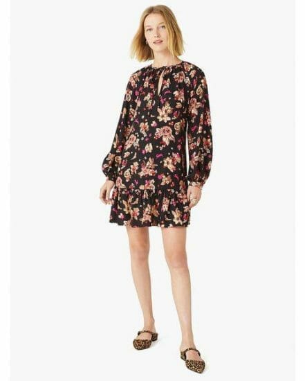 Fashion 4 - floral bouquet shift dress